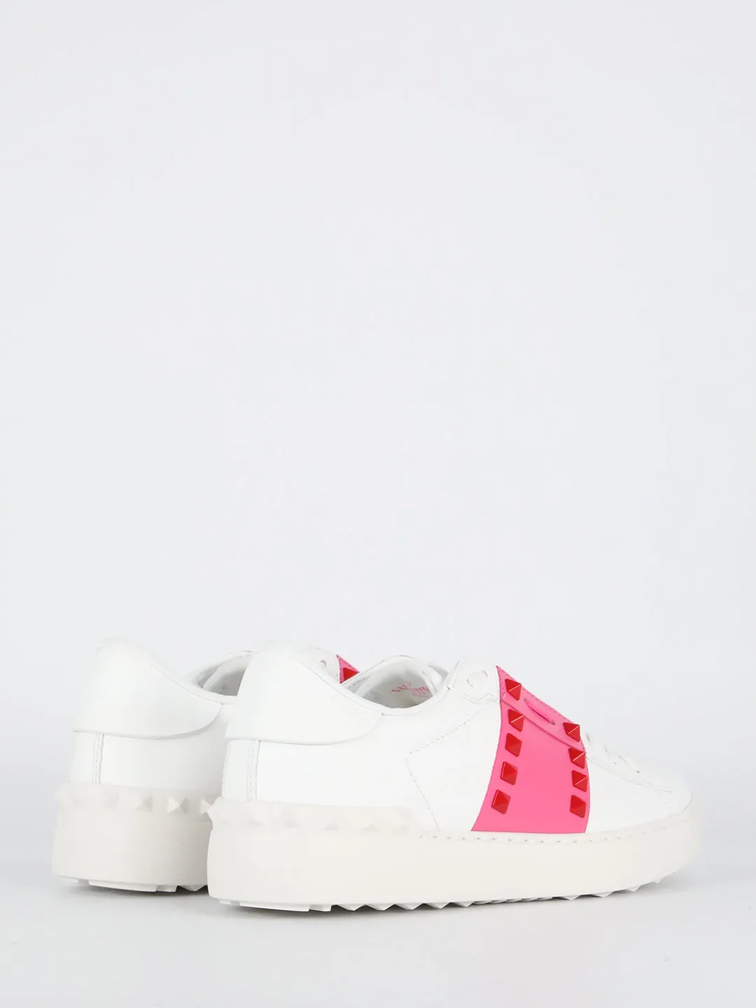 Valentino Garavani Rockstud Lace-Up Sneakers