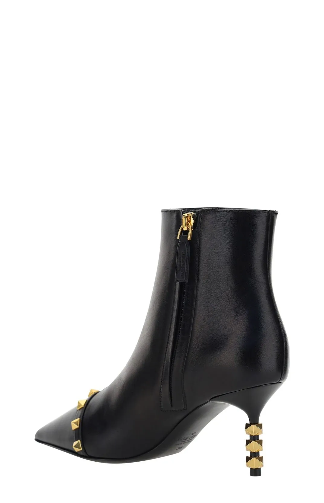 Valentino Garavani Rockstud Pointed-Toe Boots