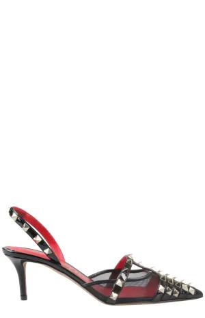 Valentino Garavani Rockstud Slingback Pumps