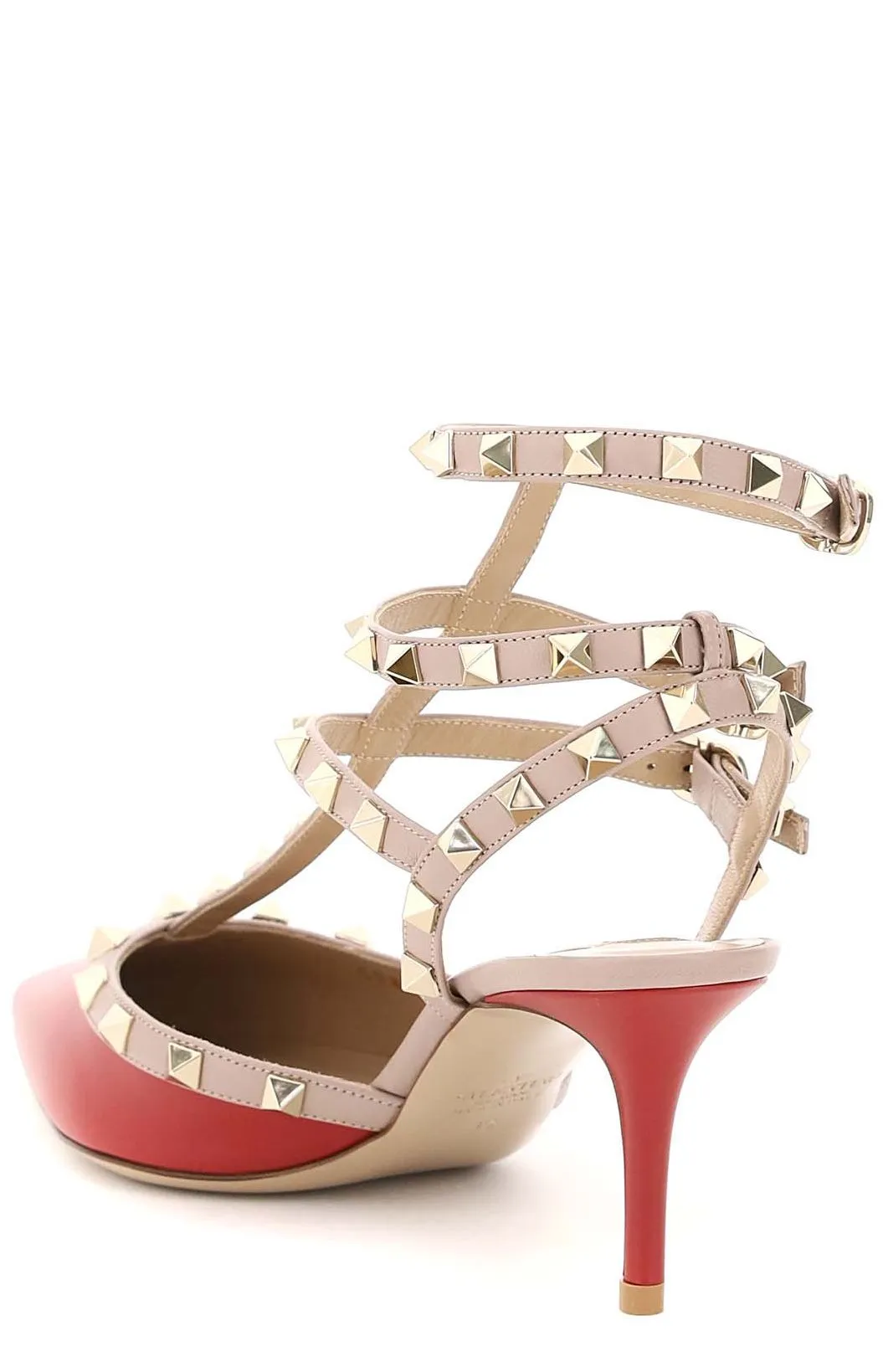 Valentino Garavani Rockstud Strapped Pumps