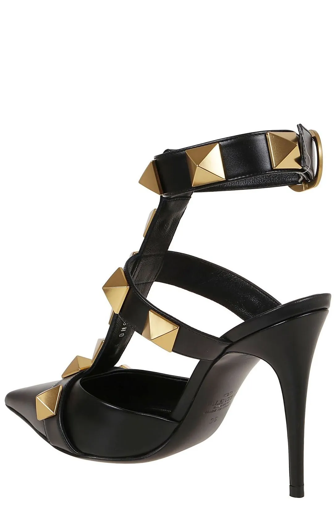 Valentino Garavani Roman Stud Ankle Strapped Pumps