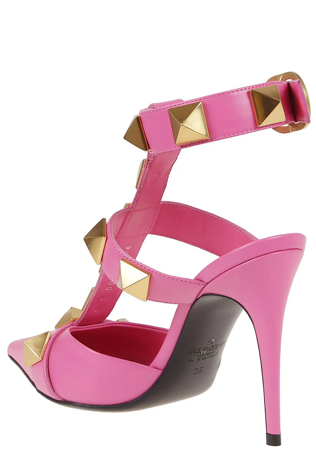 Valentino Garavani Roman Stud Ankle Strapped Pumps