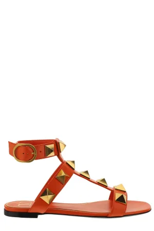 Valentino Garavani Roman Stud Flat Sandals