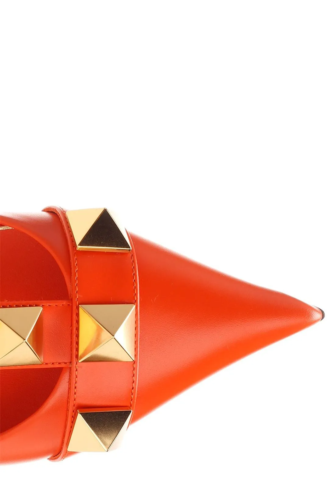 Valentino Garavani Roman Stud Pointed-Toe Pumps