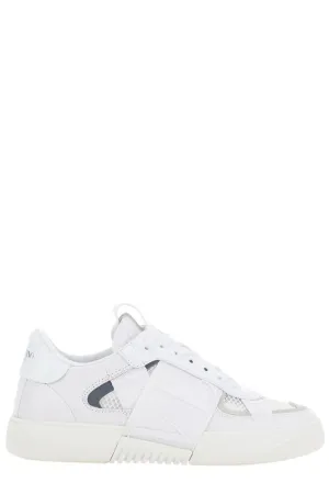 Valentino Mesh Detailed Lace-Up Sneakers