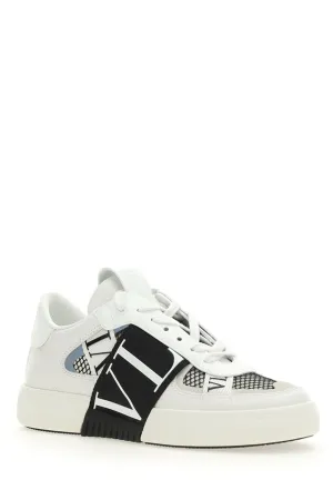 Valentino Mesh Detailed Lace-Up Sneakers