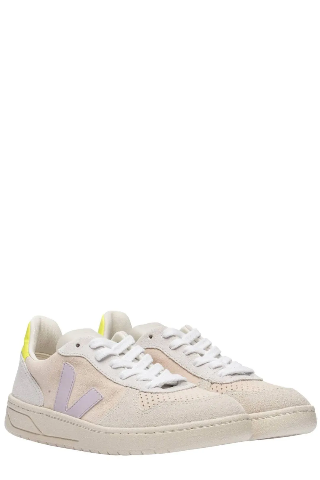 Veja V-10 Lace-Up Sneakers