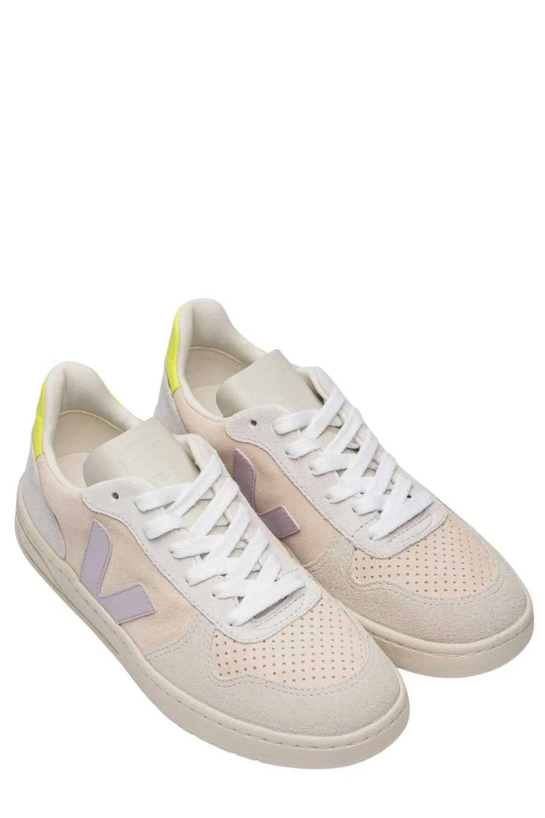 Veja V-10 Lace-Up Sneakers