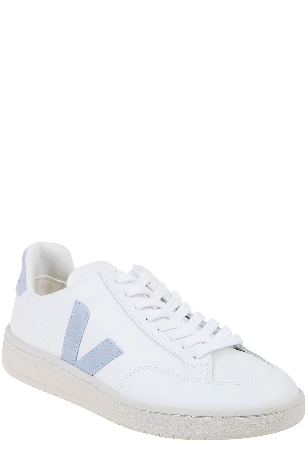 Veja V-12 Round Toe Lace-Up Sneakers