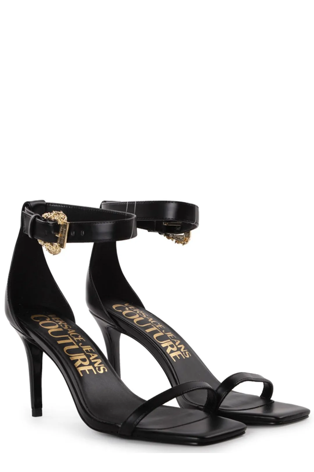 Versace Jeans Couture Baroque Couture I Heeled Sandals