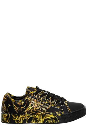 Versace Jeans Couture Regalia Baroque Lace-Up Sneakers