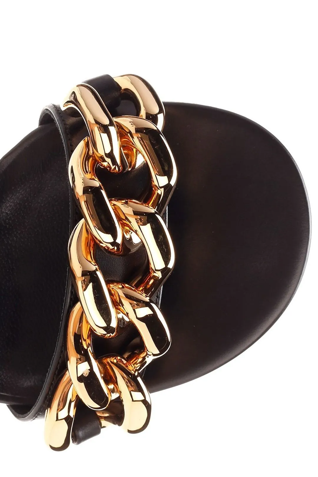 Versace Medusa Chain Link Slip-On Mules