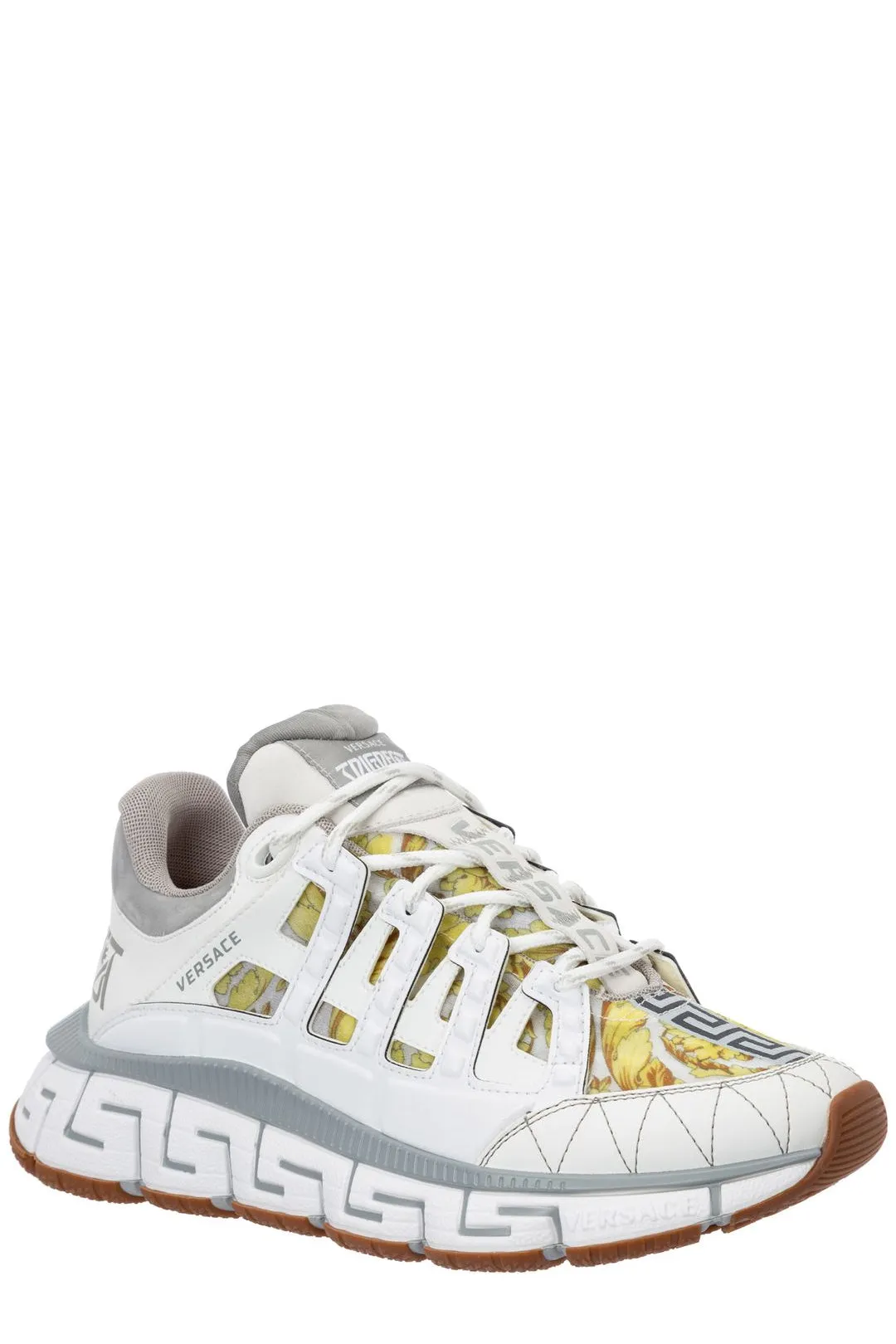 Versace Trigreca Chunky Lace-Up Sneakers