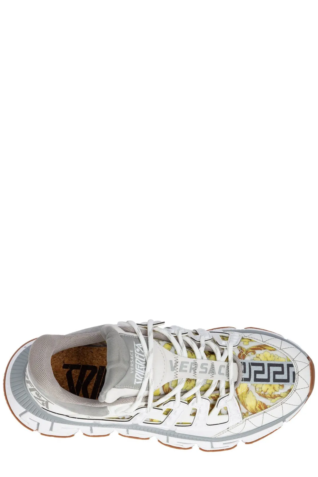 Versace Trigreca Chunky Lace-Up Sneakers