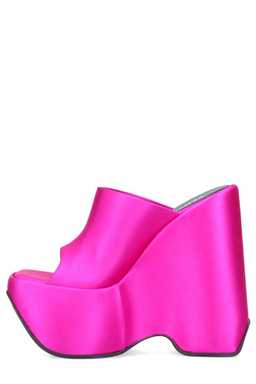 Versace Triplatform Medusa Plaque Slip-On Sandals