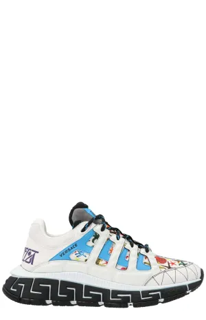 Versace Trsor De La Mer Print Sneakers